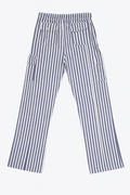Blue Stripe Cotton Trousers