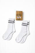 Grey Line Socks